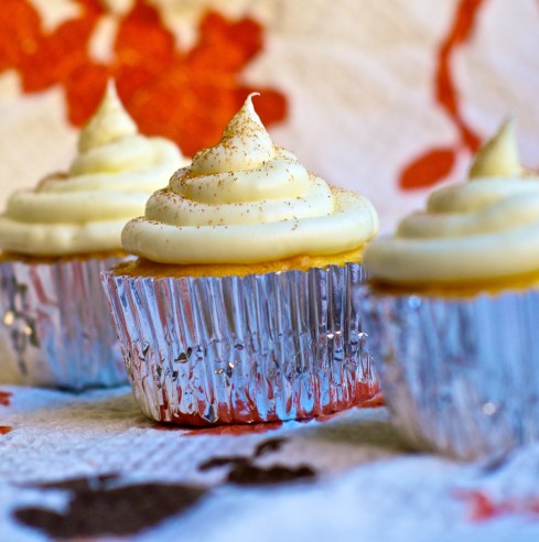 Apple Foster Cupcakes